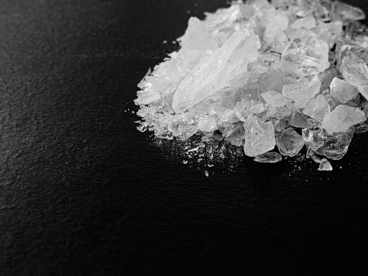 Methamphetamin Drug on Spoon