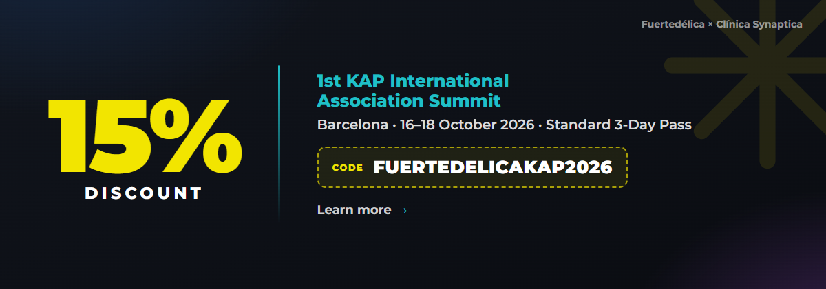 15% discount for the KAP International Association Summit with code FUERTEDELICAKAP2026